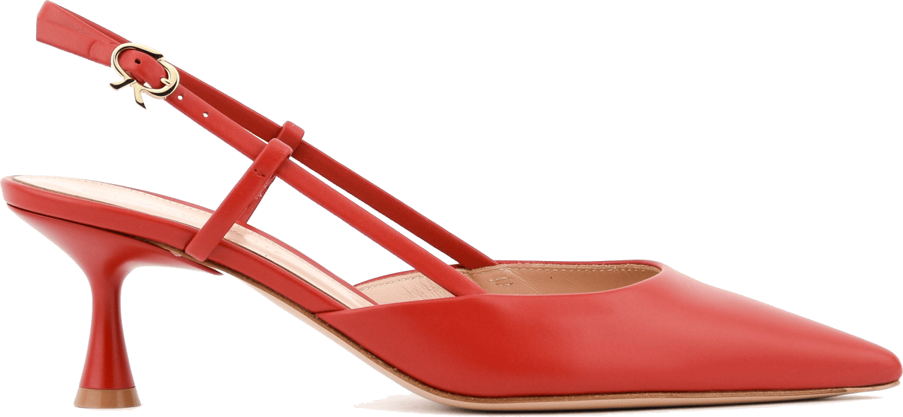 Gianvito Rossi Ascent Slinback 55 Red Rood