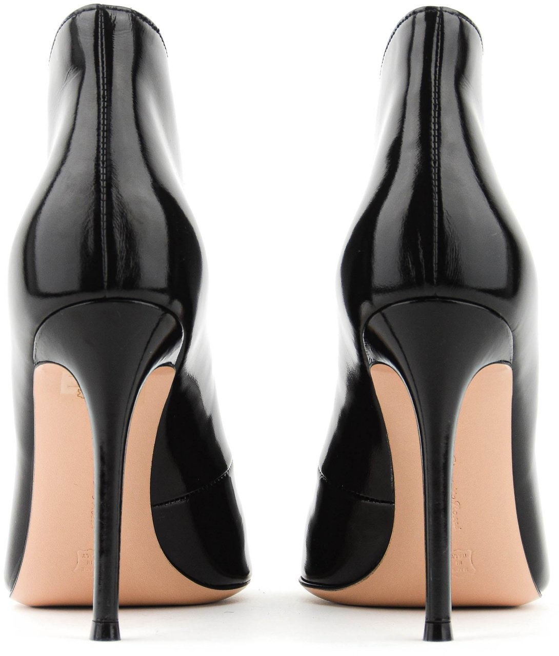 Gianvito Rossi Vamp Bootie Black Zwart