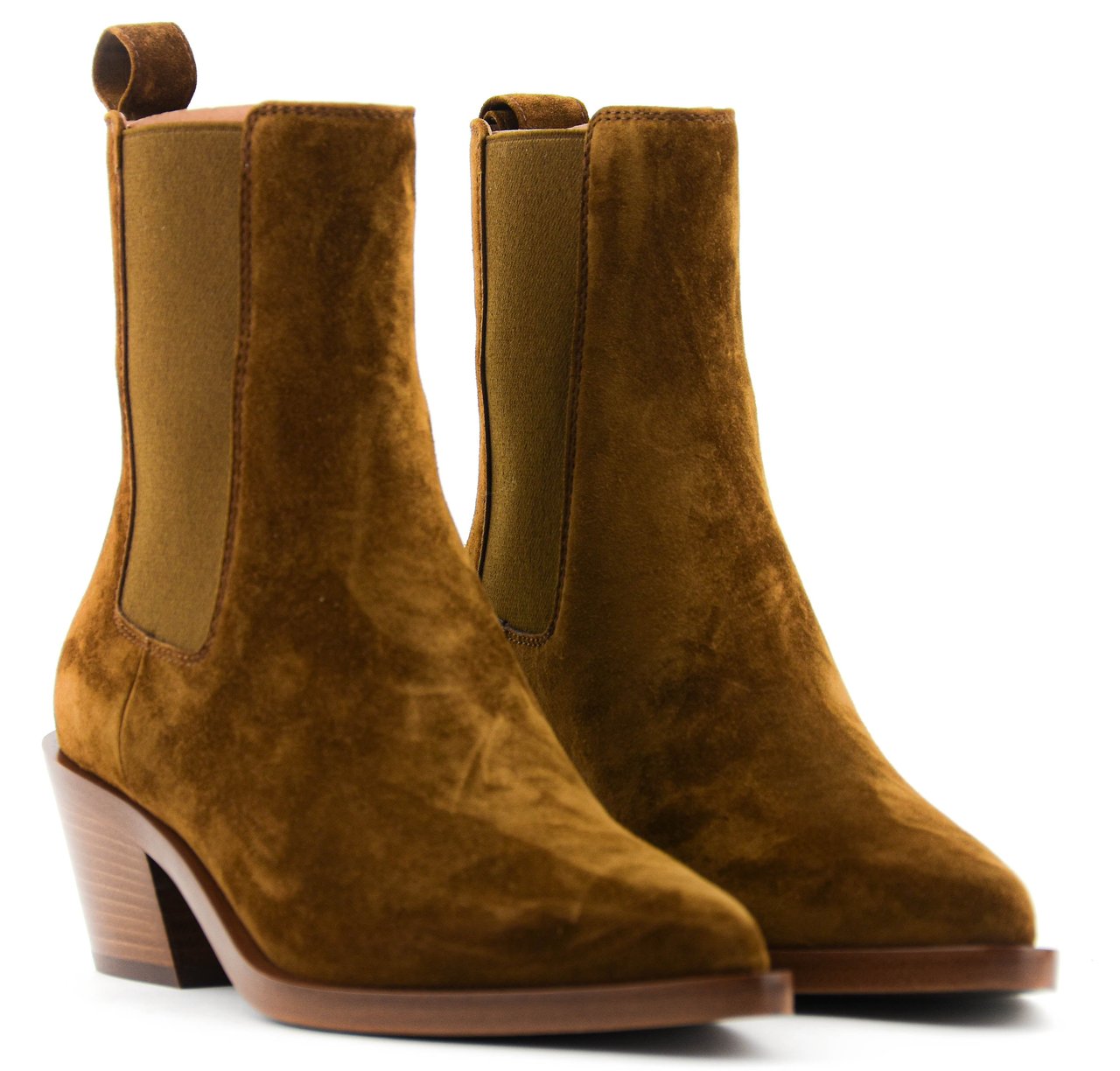 Gianvito Rossi Wylie Bootie Tan Divers