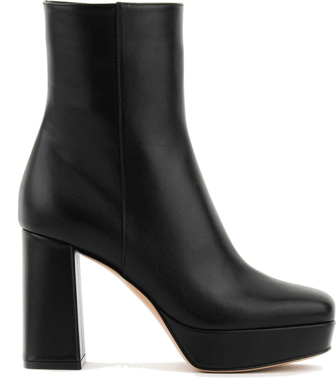 Gianvito Rossi Daison Bootie Platform Black Zwart