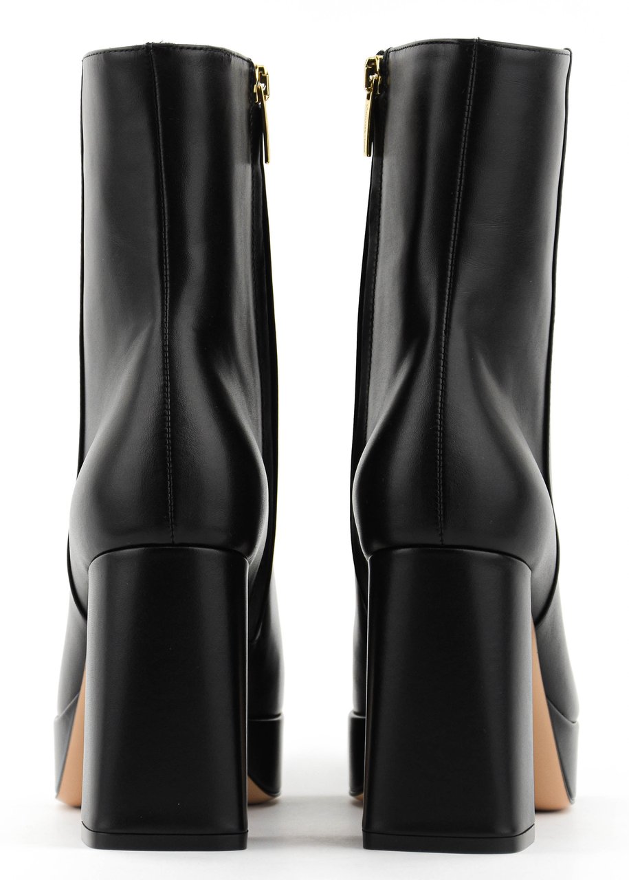 Gianvito Rossi Daison Bootie Platform Black Zwart