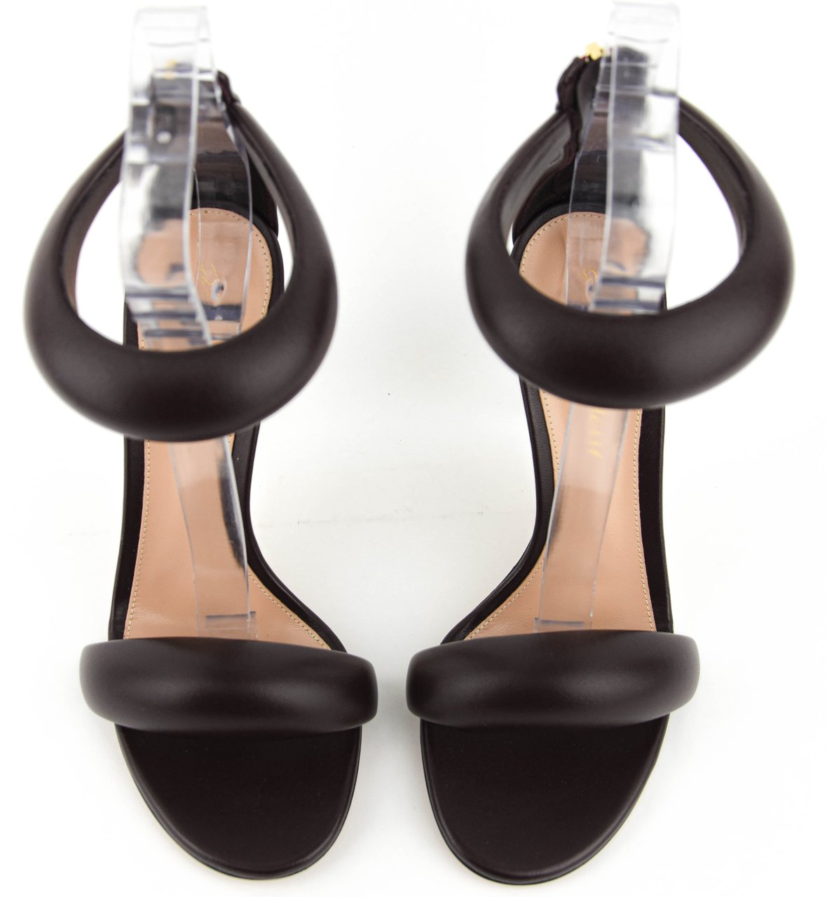 Gianvito Rossi Bijoux Sandal Burgundy Rood