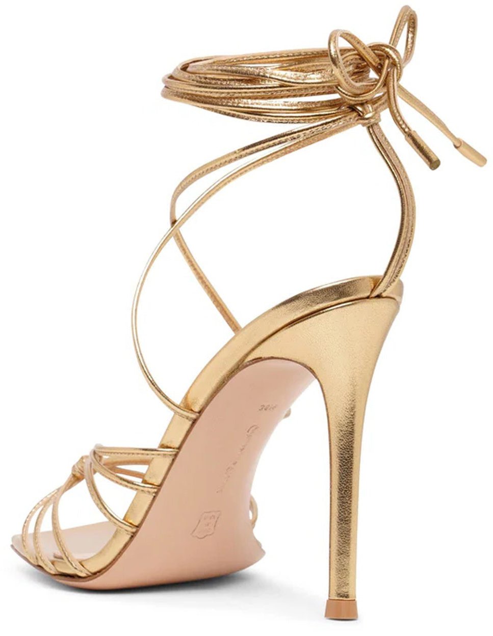 Gianvito Rossi Sylvie Heeled Sandals Goud
