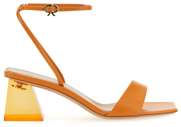 Gianvito Rossi COSMIC SANDAL. Oranje