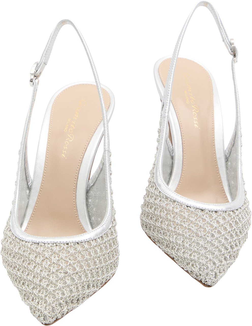 Gianvito Rossi Nikki slingback Pumps Zilver