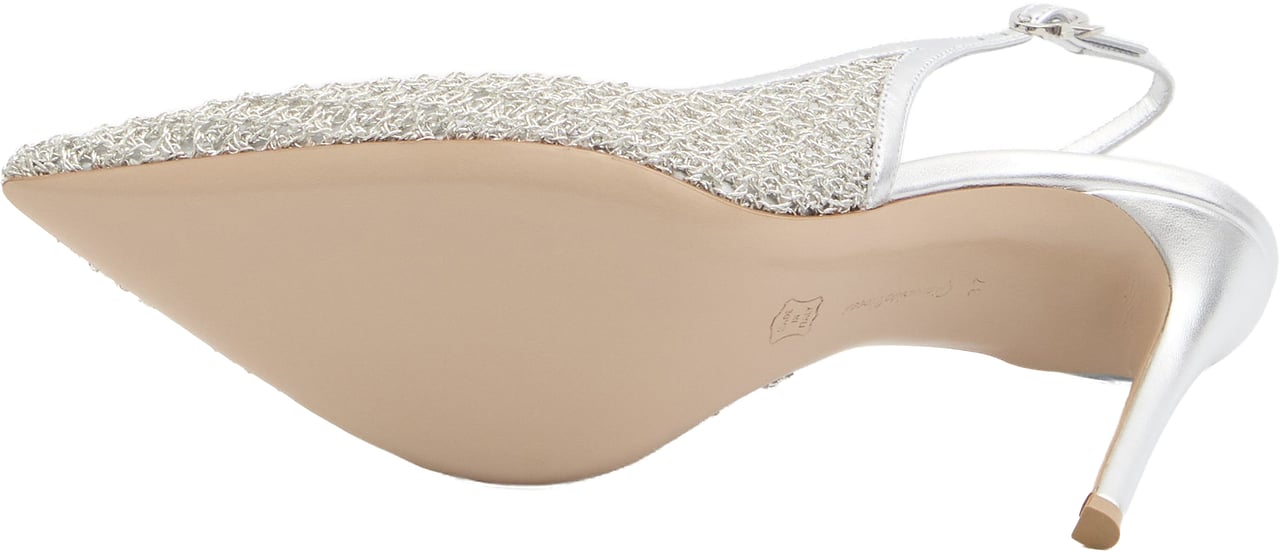 Gianvito Rossi Nikki slingback Pumps Zilver