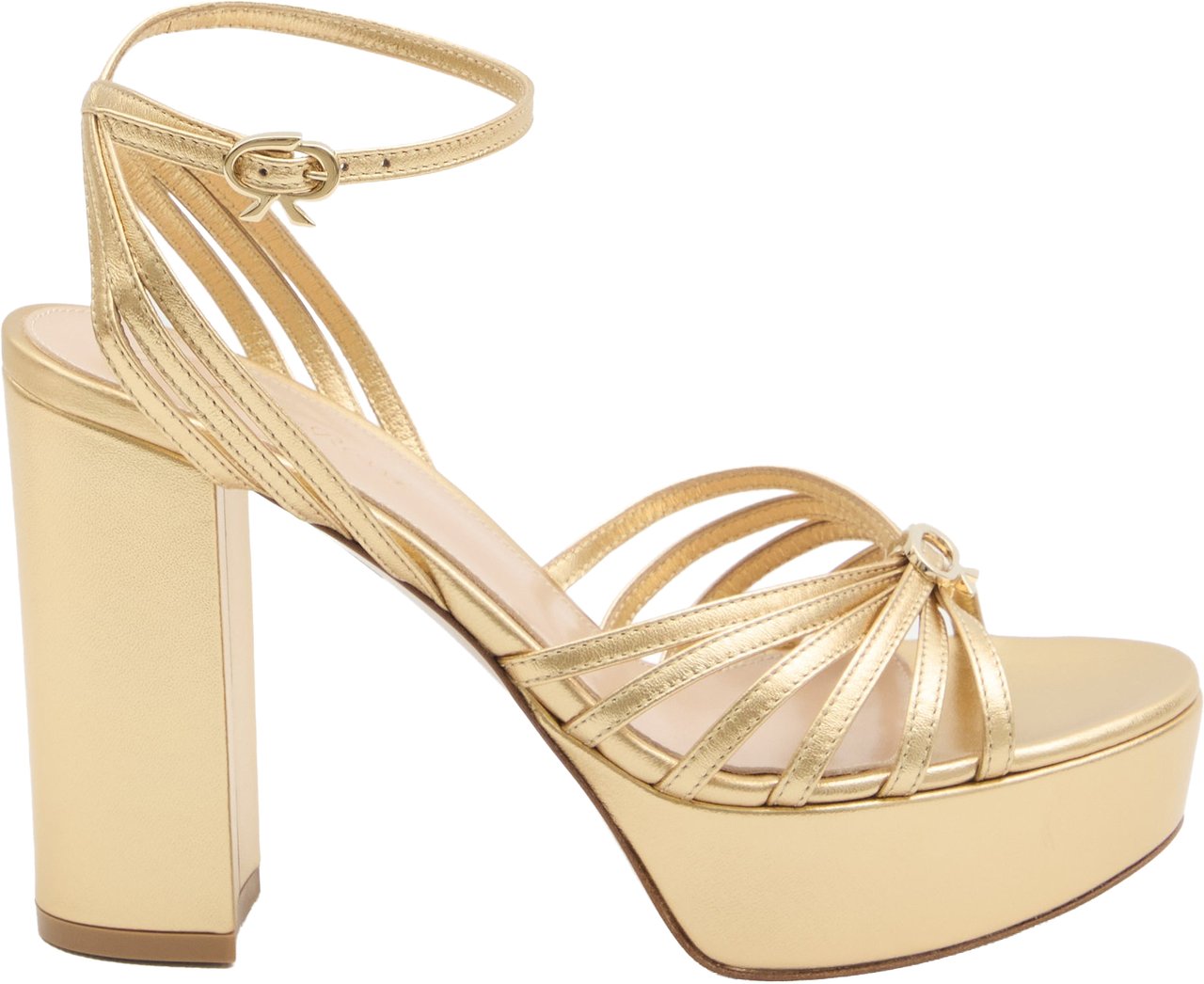 Gianvito Rossi Rita sandals Goud