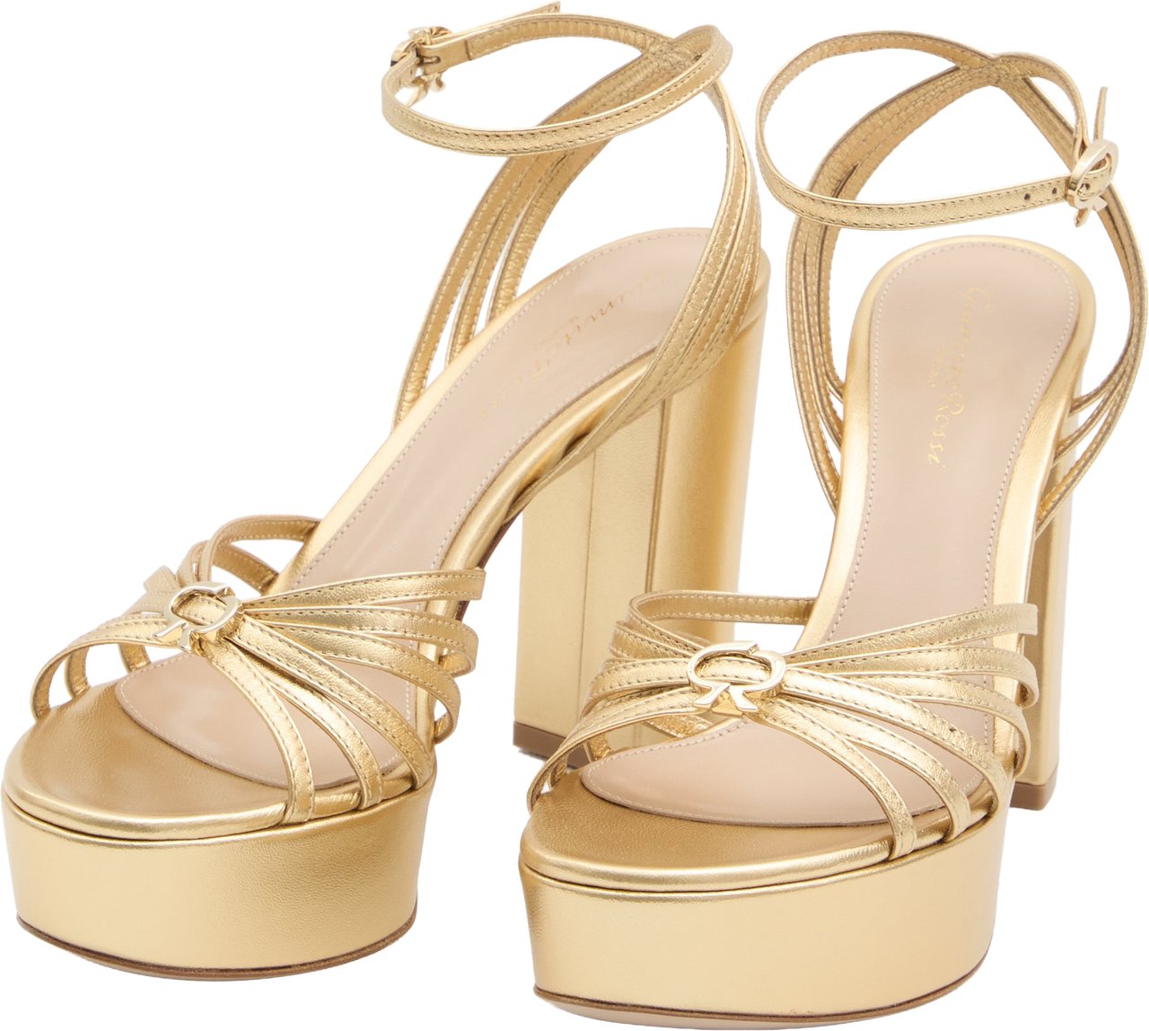 Gianvito Rossi Rita sandals Goud
