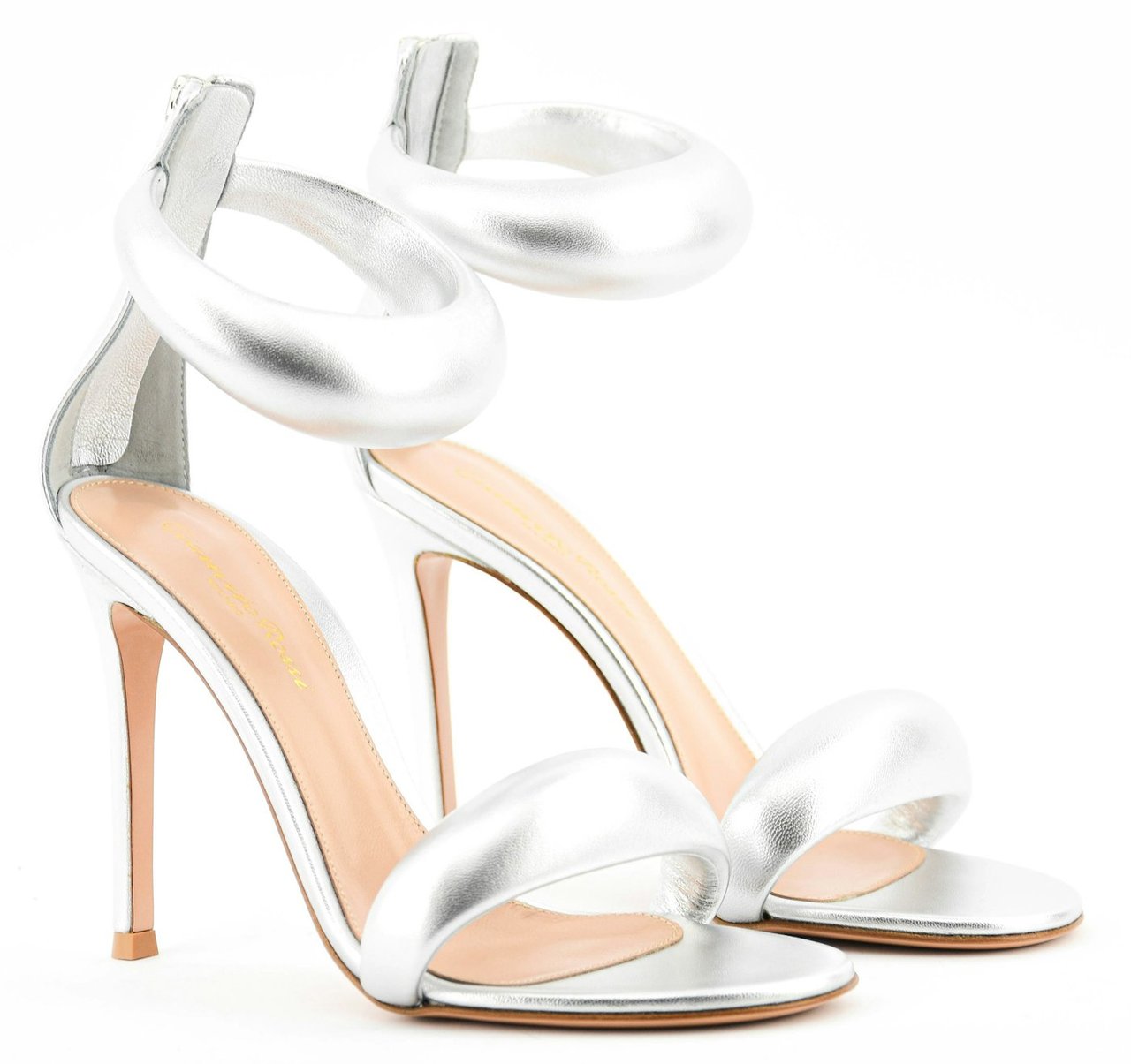Gianvito Rossi Bijoux Sandal Silver Zilver