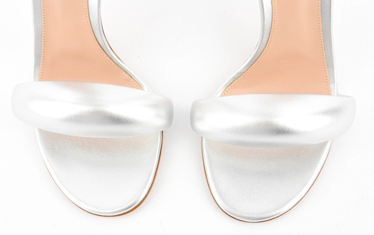 Gianvito Rossi Bijoux Sandal Silver Zilver
