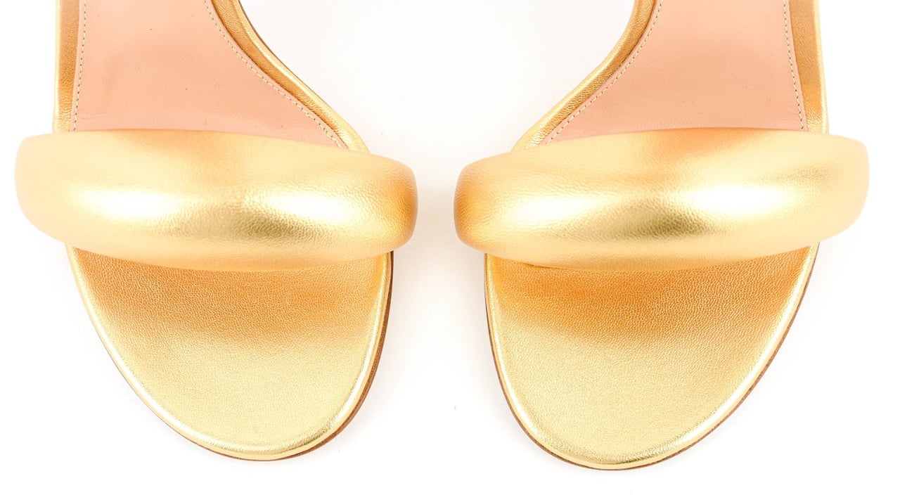 Gianvito Rossi Bijoux Sandal Gold Goud