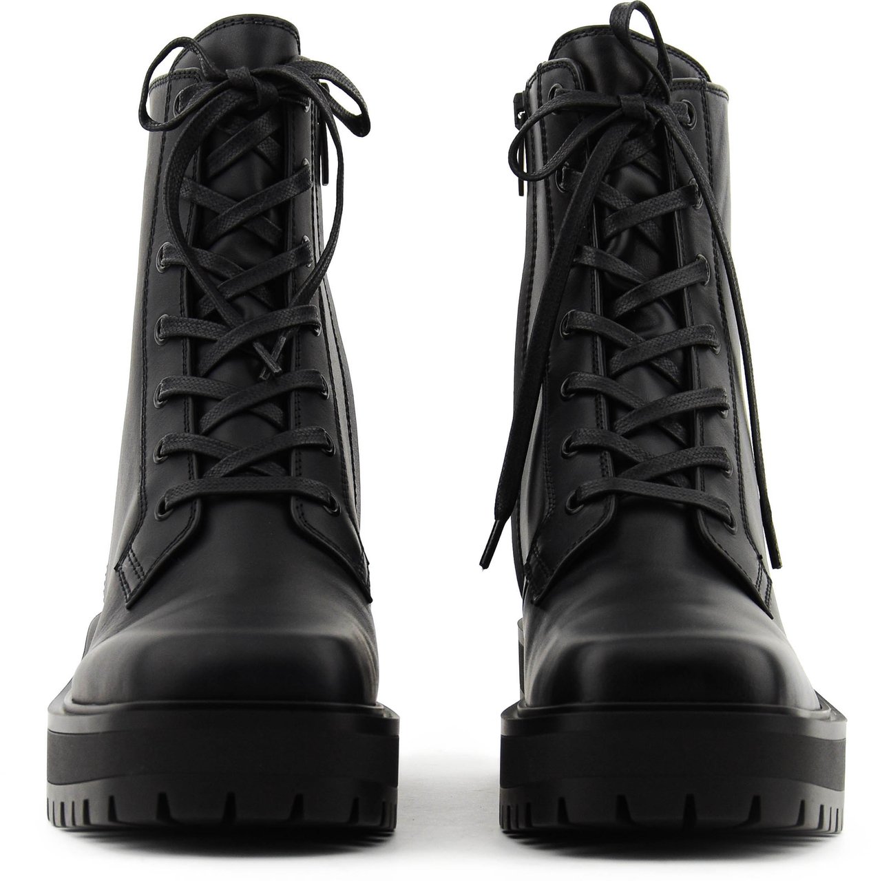 Gianvito Rossi Turner Lace Up Boot Black Zwart