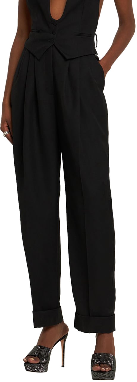 Gianvito Rossi Elegant high-heeled sandals with platform Zwart