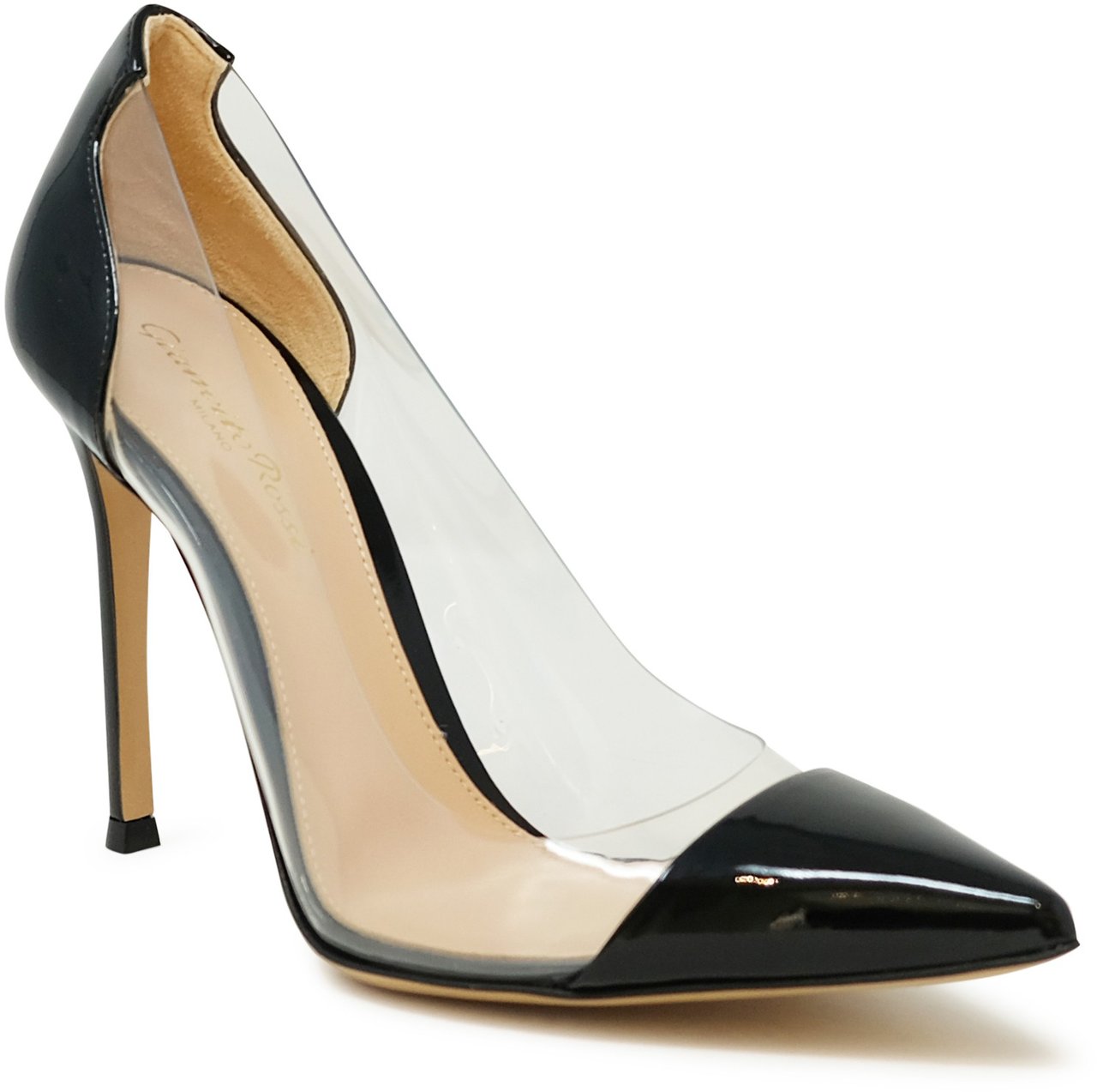 Gianvito Rossi GIANVITO ROSSI G20140.15RIC.VPXNETR BLACK PATENT LEATHER PUMPS Zwart