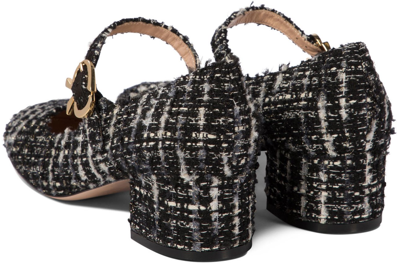 Gianvito Rossi "Mary Ribbon" mary jane Zwart