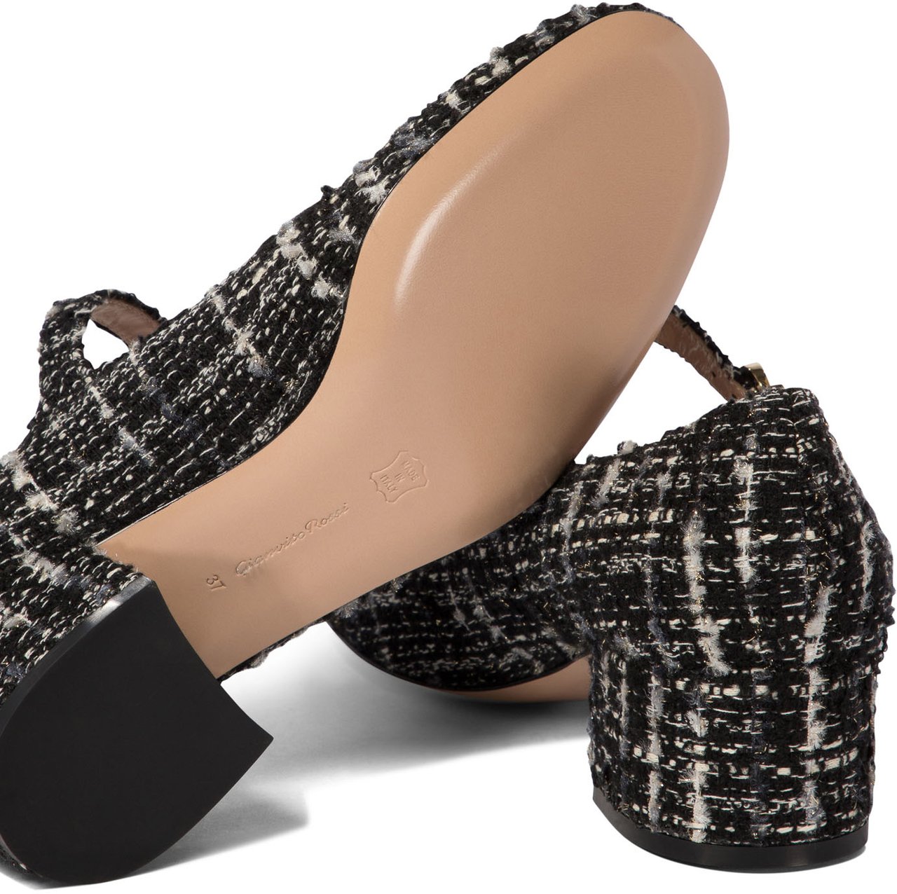 Gianvito Rossi "Mary Ribbon" mary jane Zwart