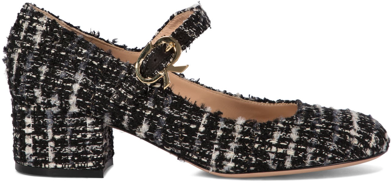 Gianvito Rossi "Mary Ribbon" mary jane Zwart