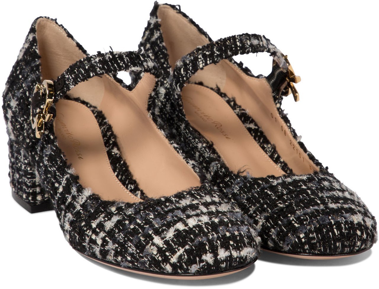 Gianvito Rossi "Mary Ribbon" mary jane Zwart