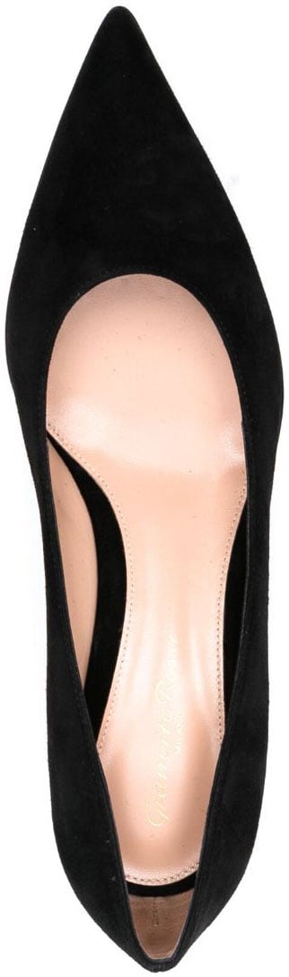 Gianvito Rossi With Heel Black Zwart