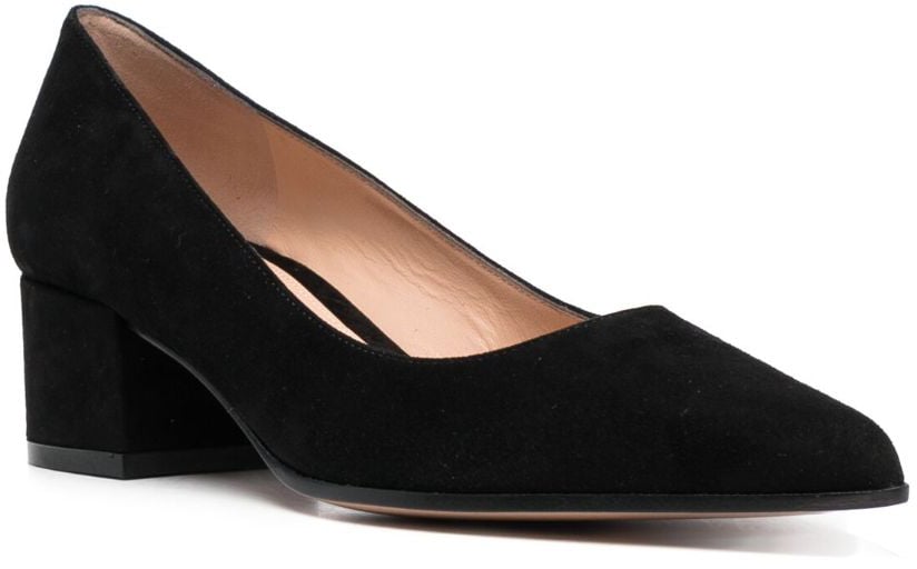 Gianvito Rossi With Heel Black Zwart