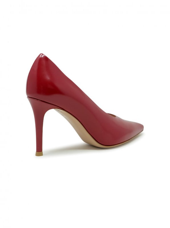 Gianvito Rossi GIANVITO ROSSI G22277.85RIC.TOKROUG RED LEATHER PUMPS Rood
