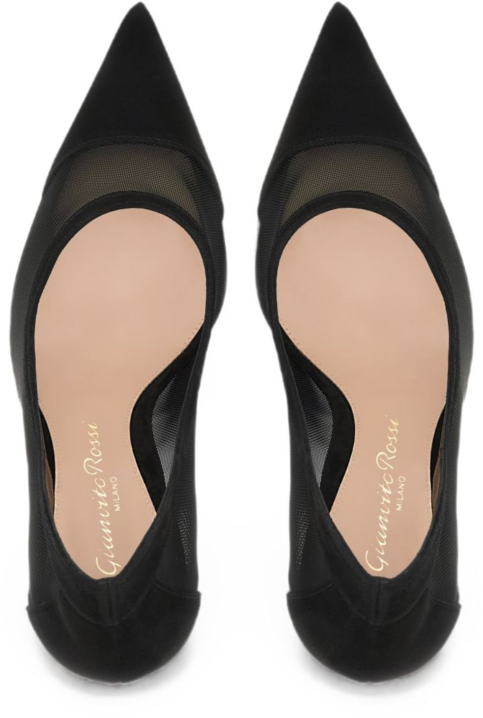 Gianvito Rossi With Heel Black Zwart