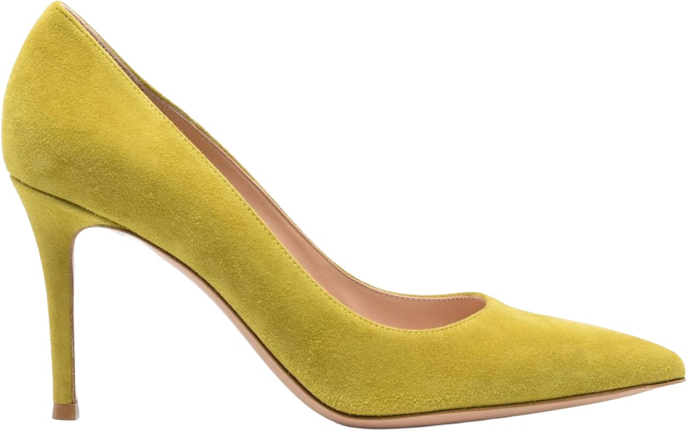 Gianvito Rossi With Heel Blue Blauw