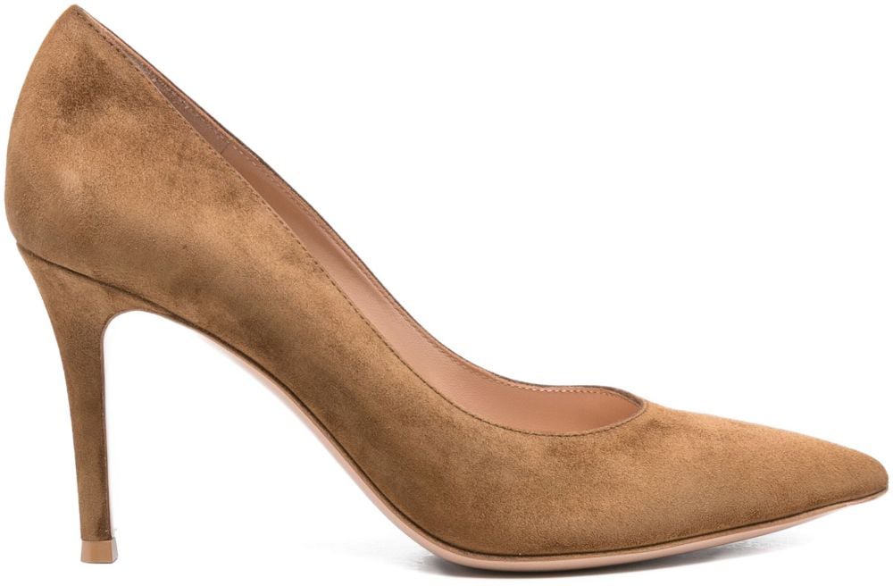 Gianvito Rossi With Heel Brown Bruin