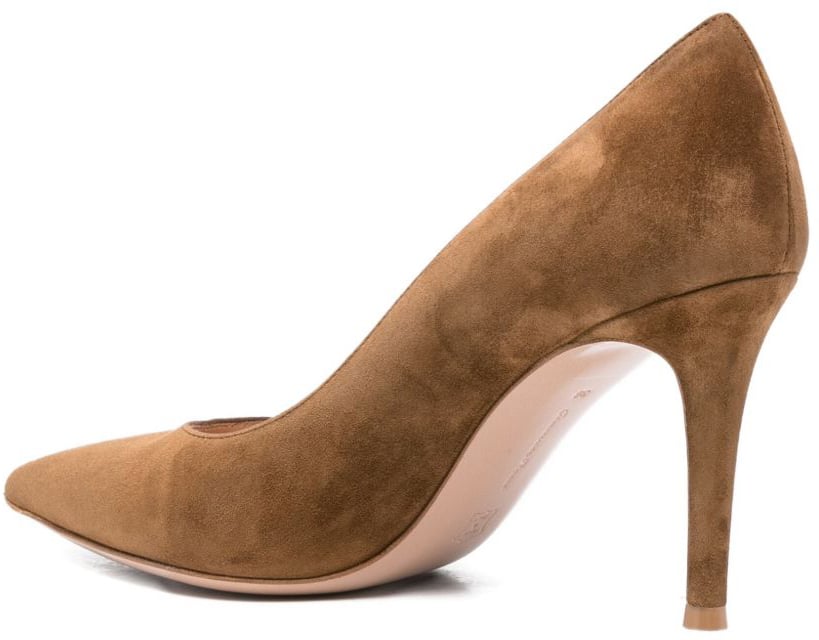Gianvito Rossi With Heel Brown Bruin
