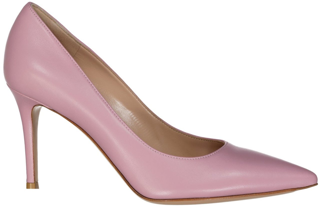 Gianvito Rossi Gianvito Rossi 85 Leather Pumps Roze