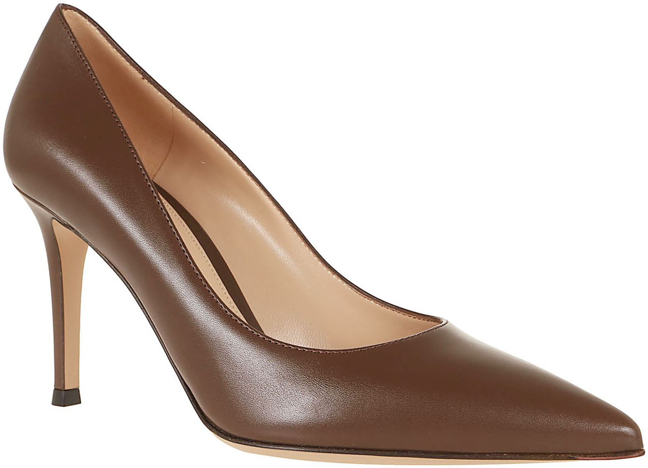 GIANVITO ROSSI GIANVITO 85 VITELLO Maroon
