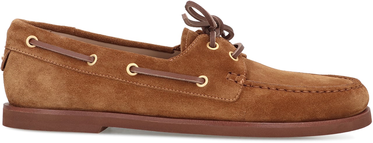 Gianvito Rossi Vandée boat shoes Bruin