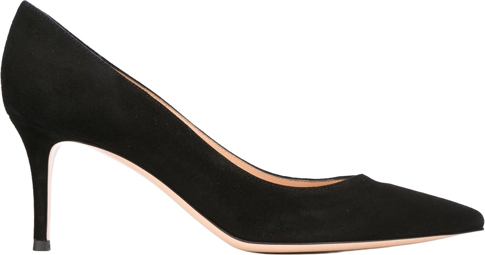 Gianvito Rossi With Heel Black Zwart