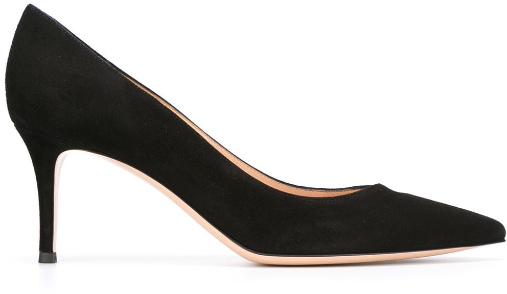 Gianvito Rossi With Heel Black Zwart
