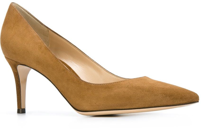 Gianvito Rossi With Heel Brown Bruin
