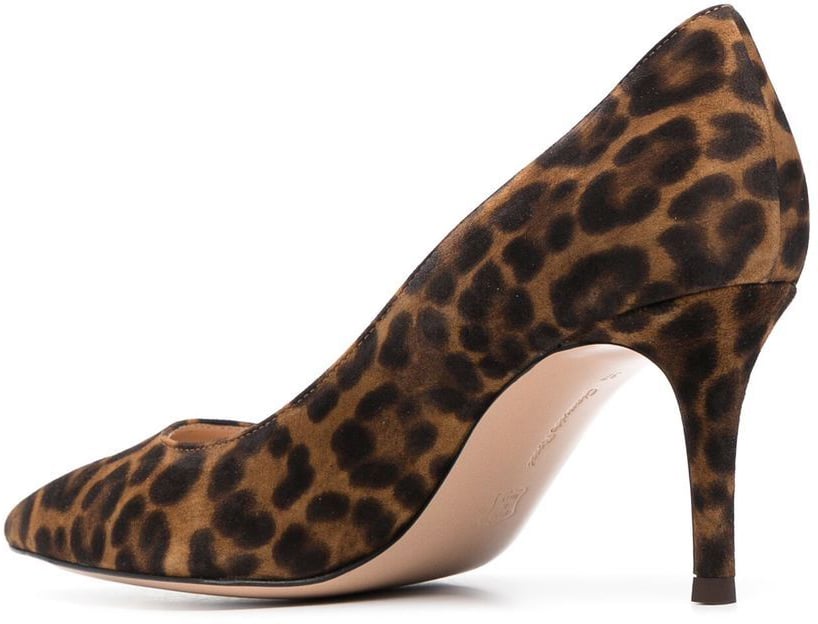 Gianvito Rossi With Heel Brown Bruin