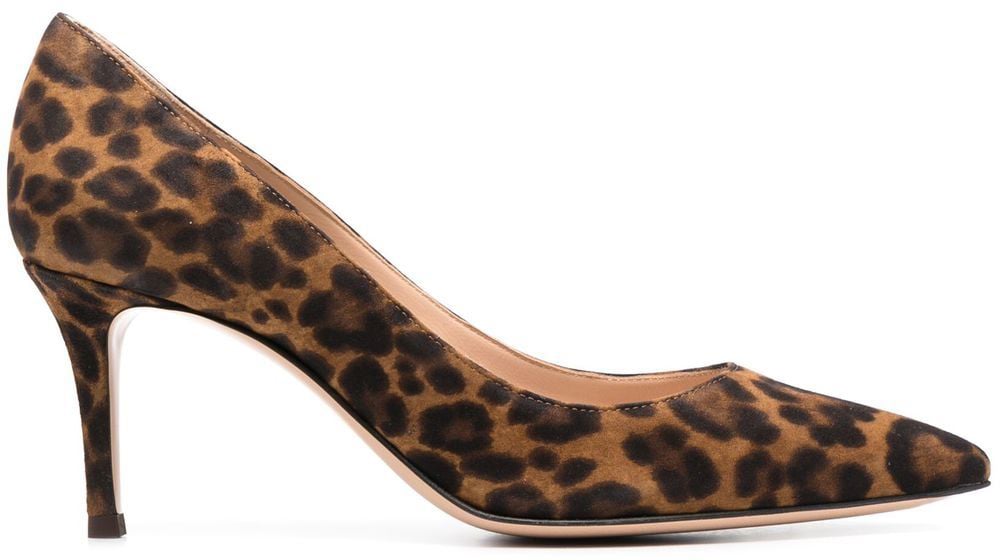Gianvito Rossi With Heel Brown Bruin