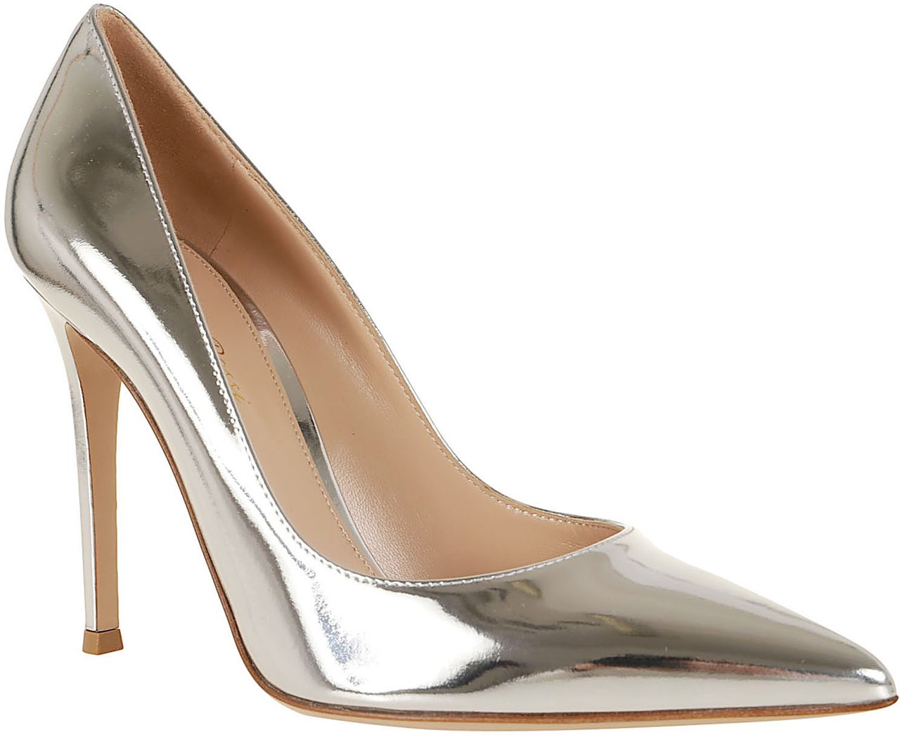 GIANVITO ROSSI GIANVITO 105 METAL Zilver