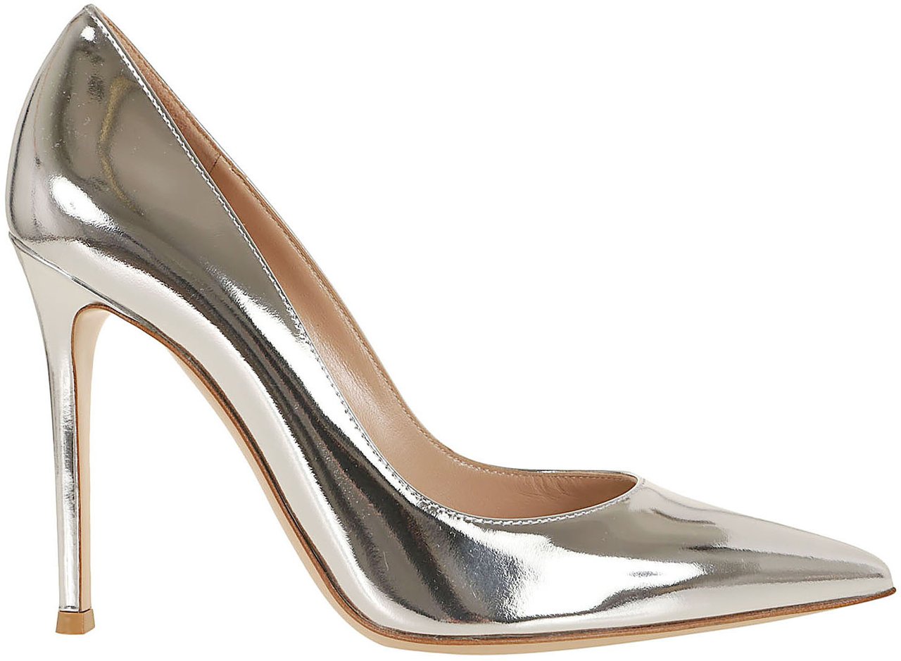 GIANVITO ROSSI GIANVITO 105 METAL Zilver