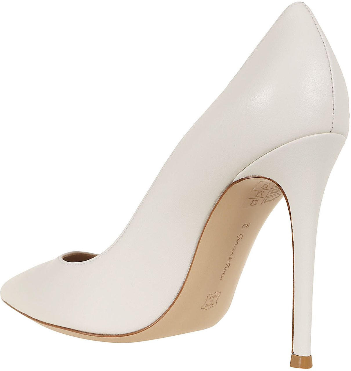 GIANVITO ROSSI GIANVITO 105 NAPPA Wit