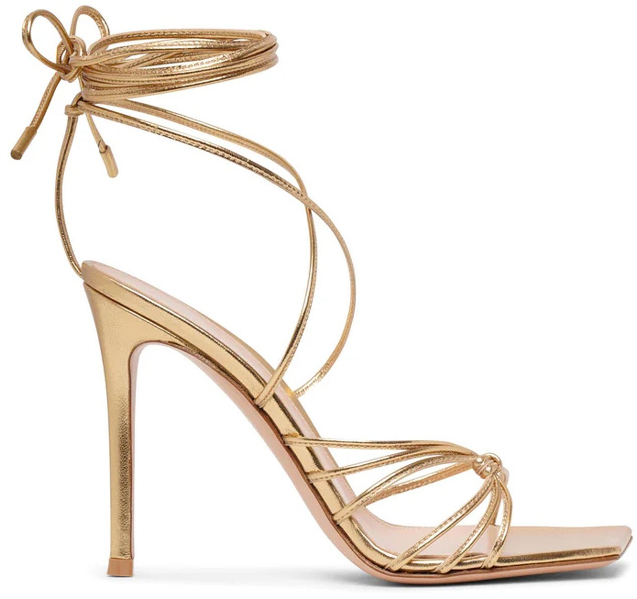 Gianvito Rossi Gianvito Rossi Sylvie Heeled Sandals Goud