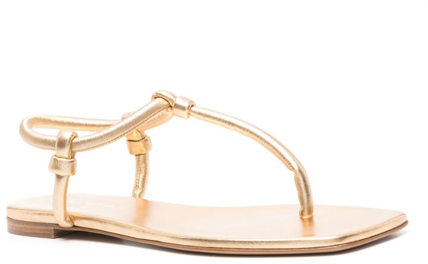 Gianvito Rossi Sandals Golden Goud