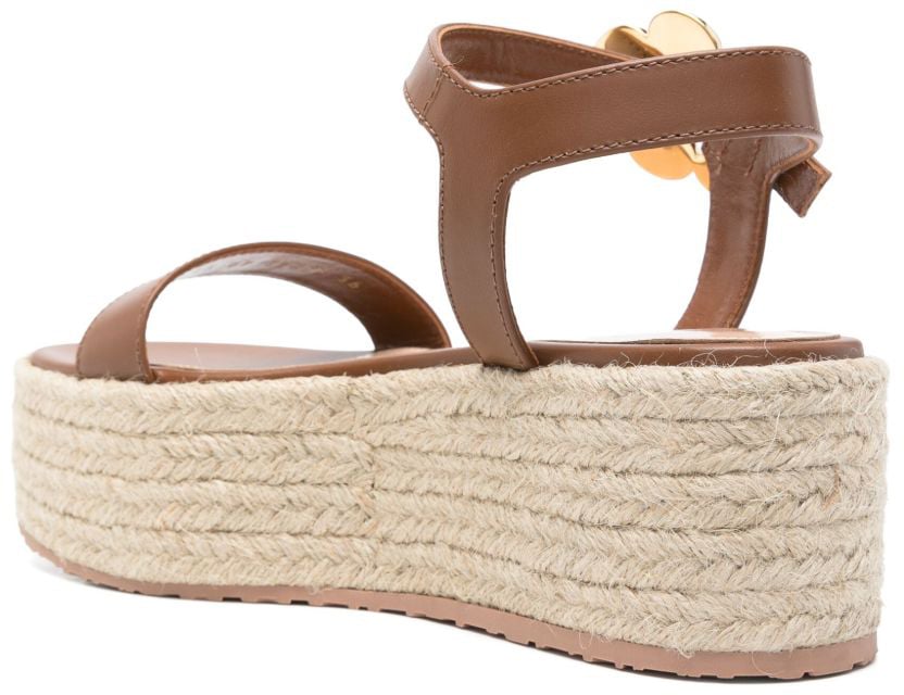 Gianvito Rossi Sandals Leather Brown Bruin