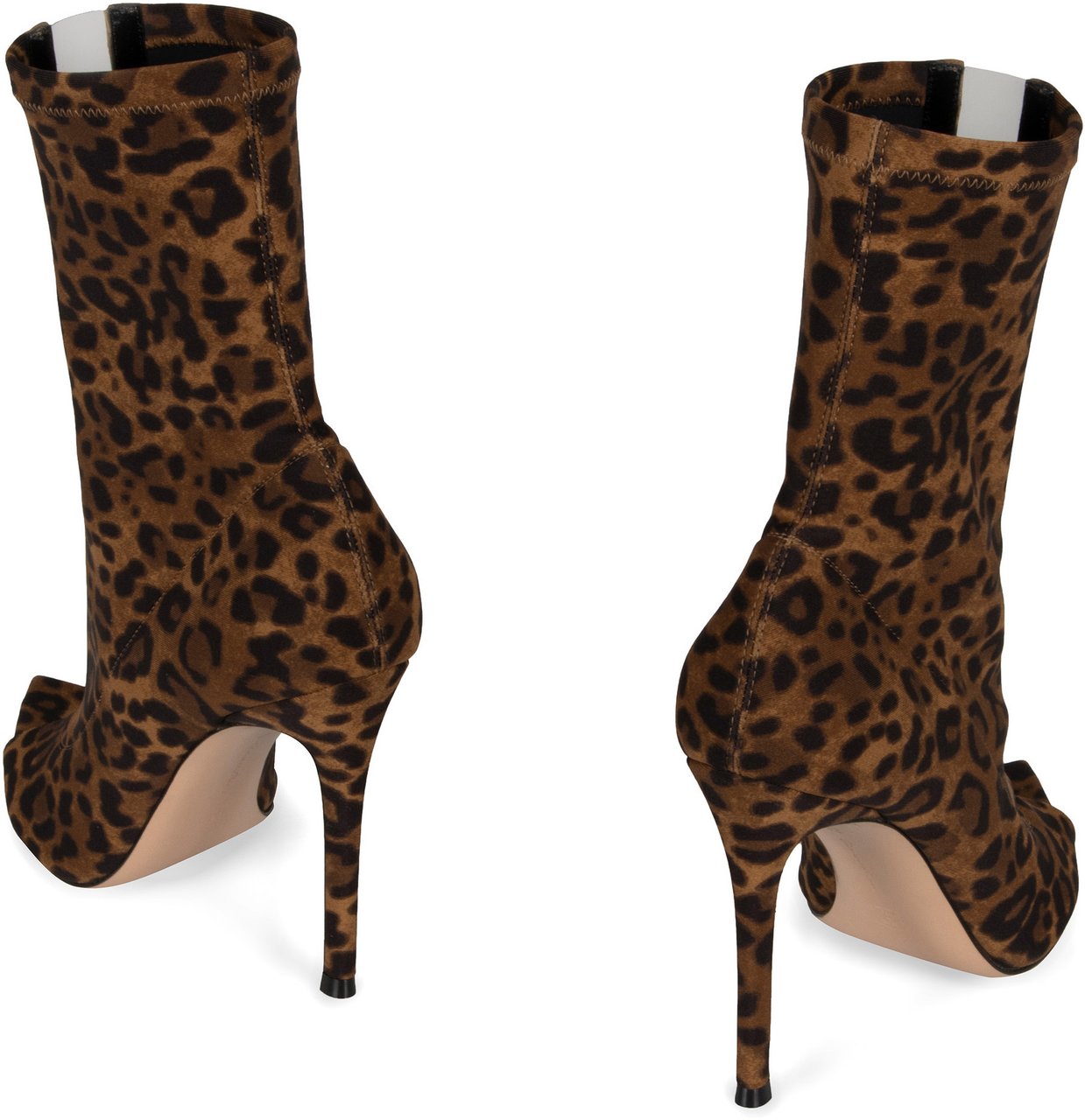 Gianvito Rossi Leather ankle boots Dierenprint