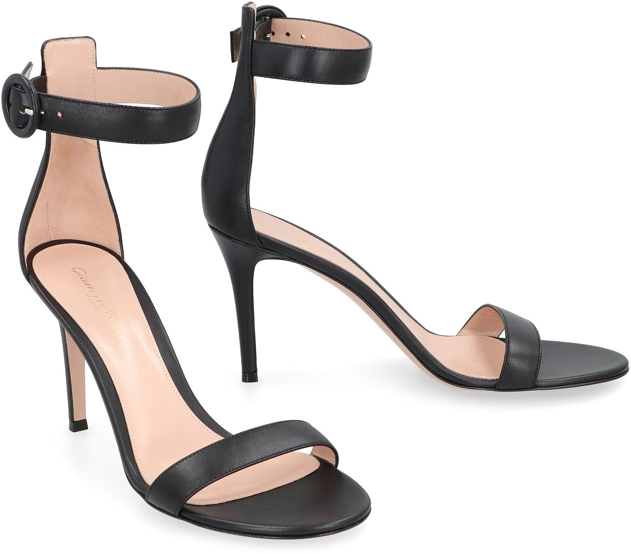 Gianvito Rossi Heeled sandals Portofino Zwart