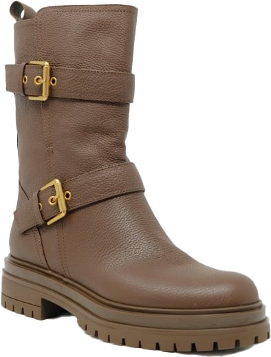 Gianvito Rossi GIANVITO ROSSI G7300420GOM.FLABROW CAMEL LEATHER BOOTS Bruin