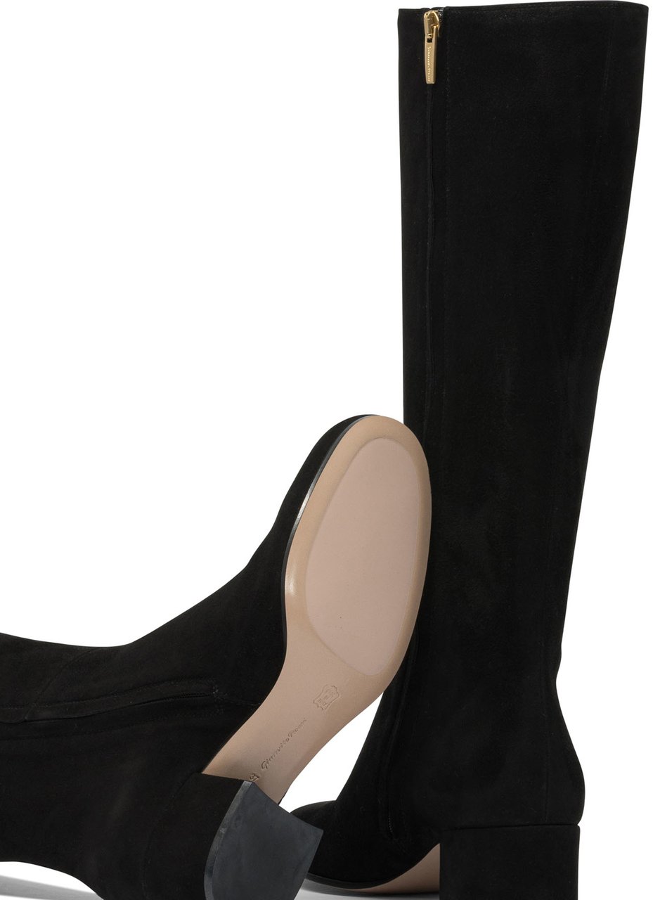 Gianvito Rossi "Joelle 45 mm" Boots Zwart