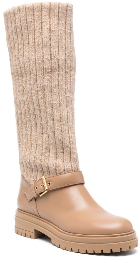 Gianvito Rossi Boots Beige Beige