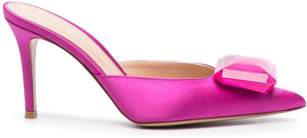 Gianvito Rossi With Heel Fuchsia Roze