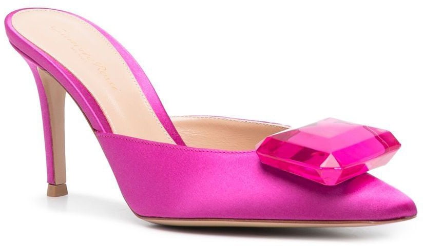 Gianvito Rossi With Heel Fuchsia Roze
